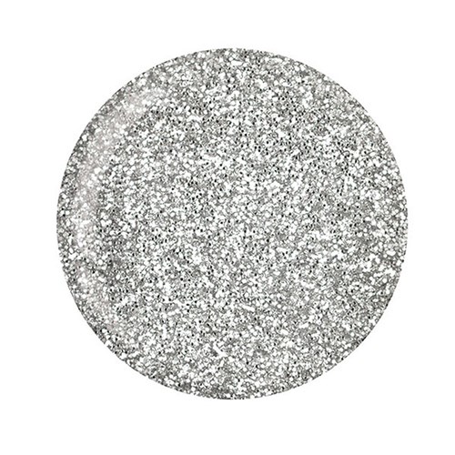 Small Powder Polish - Silver With Silver Glitter